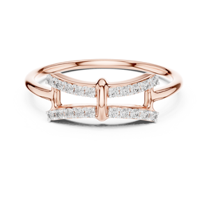 Conjunto de Diamantes Cultivados en Laboratorio de Moda, Oro Blanco de 18 Quilates con Baño de Rodio, para Compromiso, Boda, Fiesta, Regalo de San Valentín, Uso Diario, para Mujer - Product Image 5