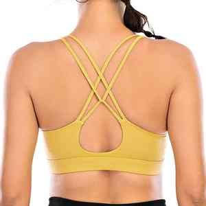 Soutien-gorge de sport personnalisé le plus vendu, réglable, nouveau style, soutien-gorge de sport léger pour femme, soutien-gorge de fitness - Product Image 2