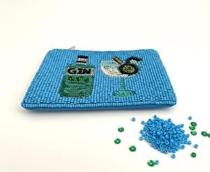 Porte-monnaie perlé fait main, porte-monnaie de poche pour adolescents, portefeuille perlé coloré, vente en gros de porte-monnaie perlé, pochette perlée personnalisée - Product Image 1