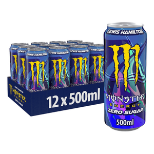 500ml Monster Energy Lewis Hamilton <b>Zero</b> <b>Sugar</b> Drink Functional Energy Beverage Bulk Export Supplier Ready Stock OEM Cheap price - Product Image 1