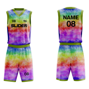Uniforme de Baloncesto Transpirable de Primera Calidad, Uniformes de Equipo con Sublimación Elegante, Diseño Impreso de Moda, Camisetas de Baloncesto - Product Image 3