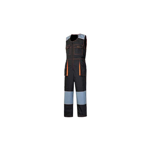 Combinaison de travail unisexe sans manches en coton, multifonctionnelle pour mécaniciens, séchage rapide, antistatique, infroissable, élégante, style cargo, résistante aux déchirures - Product Image 1