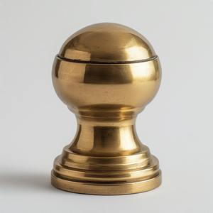 Butée de porte moderne en laiton robuste pour hôtels, cuisines et salles de bain - Positionnement sécurisé et protection du sol - Product Image 4