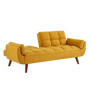 Divano Giallo 2064 per Soggiorno, Comodo ed Elegante con Struttura Resistente - Product Image 6