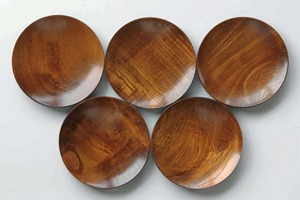 Assiette de service en bois, design classique, écologique, en bois d'acacia, assiettes à steak, plats et assiettes pour les occasions festives - Product Image 4