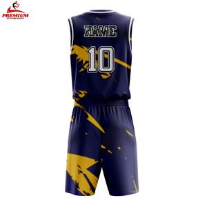Conjunto de Uniformes de Baloncesto con Sublimación Digital de Logotipo, Personaliza tu Propio Jersey, para Adultos, Verano, Secado Rápido, Transpirable - Product Image 6