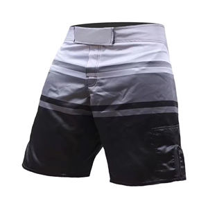 Shorts de combat BJJ Nogi à fente haute personnalisés par sublimation OEM/ODM pour le dropshipping – Shorts MMA fendus BJJ - Product Image 1