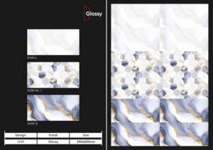 Azulejos de Pared de Cerámica Brillante y Elegantes de 12x24 Pulgadas, Estilo Contemporáneo para Aplicaciones en Paredes Interiores de Cocinas y Baños Modernos - Product Image 5