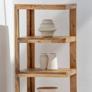 Estante Esquinero Hexagonal Vandana Merino, Mueble de Almacenamiento Moderno de Madera Sólida que Ahorra Espacio - Product Image 2