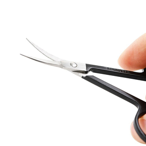 Ciseaux à cuticules de haute qualité, ciseaux à ongles courbés et tranchants en acier inoxydable, ciseaux à cuticules Staleks en acier inoxydable pour le soin des ongles - Product Image 6