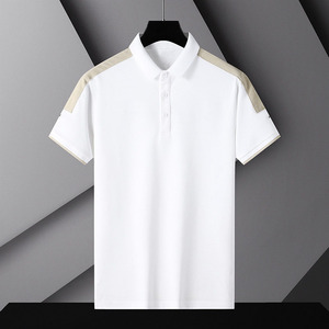 เสื้อผู้ชายแบบสั่งทำ ผ้าถัก แขนสั้น แห้งเร็ว บริการ OEM ตำแหน่งโลโก้ด้านหน้า ออกแบบเองได้ น้ำหนัก 220 กรัม จากโรงงานโดยตรง - Product Image 4
