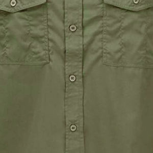 Elegantes Camisas Casuales de Sarga Antiarrugas para Hombre, 100% Algodón Transpirable, para Negocios y Trabajo, Verano, con Logotipo y Diseño Personalizados OEM - Product Image 3