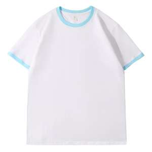 T-shirt en coton pour homme 210 g/m² blanc uni, fournisseur OMMIZ, avec t-shirts en coton fileté pour t-shirt en coton doux uni - Product Image 3