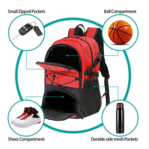 Bolsa Deportiva de Hombro Unisex Flp Gears, Resistente al Agua, de Oxford, para Adultos, para Balón de Fútbol, Accesorios de Fútbol, Personalizable - Product Image 5