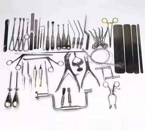 Ensemble d'instruments de neurochirurgie pour craniotomie, 60 pièces, manuel, acier inoxydable allemand, kit chirurgical cérébral par Dentavex - Product Image 3
