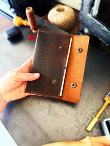 Portefeuille en cuir élégant et classique, pochette longue portable, porte-monnaie vintage, porte-cartes premium pour espèces - Product Image 5