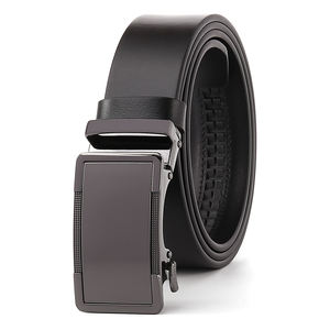 Cinturón Casual de Cuero Vacuno Vintage Ecológico con Hebilla de Pin para Hombre, en Oferta - Product Image 1