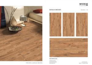 Carreaux de porcelaine polie et émaillée, surface mate, 60x120cm (600x1200mm, 24x48), pour application murale et au sol en intérieur moderne. - Product Image 3