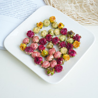 Mini-rose véritable préservée, fleurs séchées recouvertes de résine pour l'artisanat DIY, décoration de mariage et de la Saint-Valentin, écologique et durable