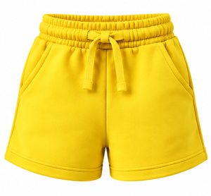 Pantalones Cortos Deportivos de Felpa Francesa de Algodón para Niñas, de Primera Calidad, Resistentes, con Cordón y Cintura Elástica, Venta al Por Mayor - Product Image 4