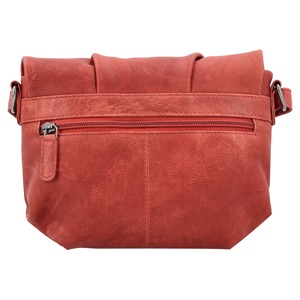 Genuine <b>Leather</b> Suede Fashion Outdoor Small Crossbody Shoulder Messenger <b>Bag</b> Zipper Closure Dumpling Horn Design for <b>Men</b> Women - Product Image 6