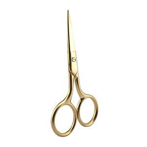 OEM Accepted Custom Logo Nail Scissors High Stainless Steel Manicure Tool Sharp Straight Blade for Eyebrow Cuticle Scissors - Product Image 5