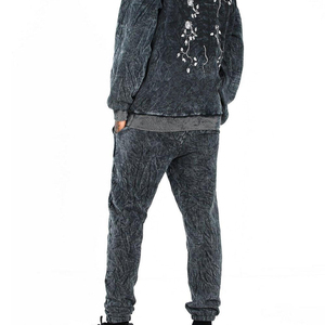 Survêtement d'hiver de luxe pour homme, 100% coton épais, réversible, couleur personnalisable, effet délavé, haute qualité - Product Image 3