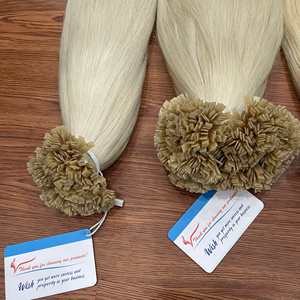 Extensiones de pelo de queratina de punta plana 100% cabello humano vietnamita cabello liso varios colores listo para enviar - Product Image 5