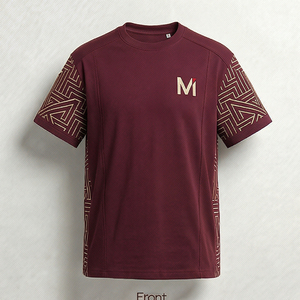 Ensemble de football MALUZA INDUSTRIES Premium imprimé respirant grande taille, uniforme de football 100% polyester, streetwear moderne USA EUROPE - Product Image 1