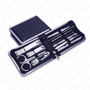 Luxury Stainless Steel Manicure <b>Pedicure</b> Nail Grooming Kit Silver Plated <b>Tools</b> for Men Women Custom Logo Professional - Product Image 2