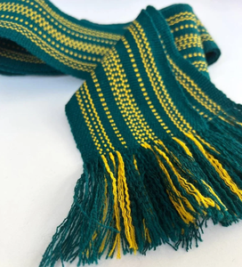 Cinturón Tejido Multicolor de 4 Pulgadas de Ancho – Cinturón Hecho a Mano para Disfraces y Moda - Product Image 2