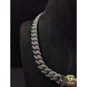 Custom Name Pendant Necklace VVS Moissanite Diamond <b>Iced</b> <b>Out</b> Tennis <b>Chain</b> 925 Sterling Silver Luxury Hip Hop Jewelry By Trisha - Product Image 4