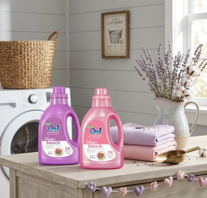 Détergent Liquide Blanchissant à l'Oxygène OEM On1 Color Safe 800g 2X Concentré Fraîcheur Violette Détachant Textile pour Lave-linge - Product Image 1