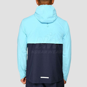 Ensembles coupe-vent souples pour hommes : veste athlétique et bas assorti – Vêtements de performance pour l'extérieur – Service direct usine - Product Image 4