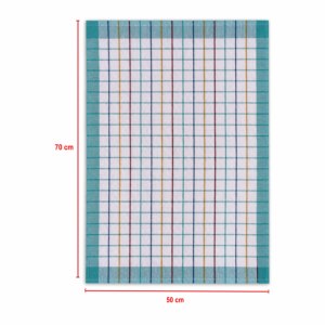 Serviette de cuisine à carreaux multi-designs 100% coton, super absorbante, douce, séchage rapide, utilisation promotionnelle, meilleur prix - Product Image 5