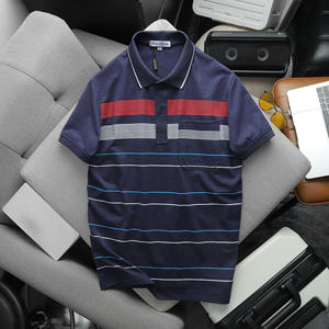 2025 été tendance polos imprimés unisexes pour hommes conception de motif solide avec une excellente offre de tissu sur les t-shirts - Product Image 4