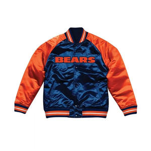 Chaqueta Varsity de Satén al por Mayor |   Bordado de Alta Calidad |   Equipos/Universidades |   Casual de Invierno |   Opción de talla grande Y - Adultos - Product Image 4