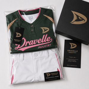 Ensemble Maillot et Pantalon de Softball Personnalisé OEM pour Femme, Blanc, 260 GSM, Polyester Interlock, Tenue de Sport Performance pour Équipe, Faible MOQ - Product Image 4