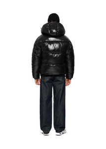 Veste d'hiver matelassée en duvet pour homme, sur mesure, en polyester, épaisse, chaude, coupe-vent, streetwear, décontractée, pour homme - Product Image 6