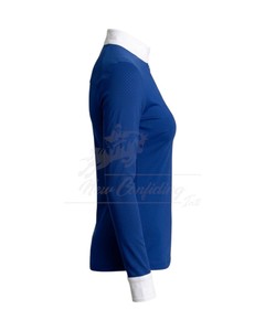 เสื้อขี่ม้าผู้หญิงแบบตาข่าย คอตั้ง แบรนด์ส่วนตัว - Product Image 2