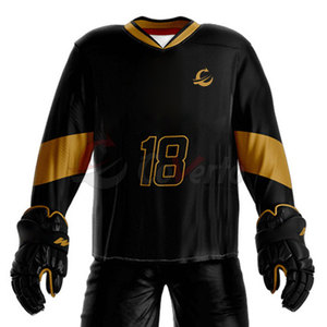 Uniforme de hockey sur glace de haute qualité, dernier design, nouvelle arrivée, en polyester - Product Image 4