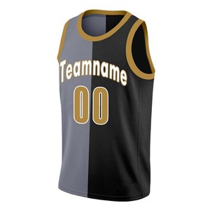 Camiseta de Baloncesto Personalizada sin Mangas, Talla Grande, Unisex, Ropa Deportiva OEM, Transpirable, 100% Poliéster, Absorbe la Humedad - Product Image 2
