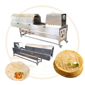 Máquina compacta y eficiente para panqueques tailandeses, prensa de tortillas, línea de producción de pan de pita comercial - Product Image 6