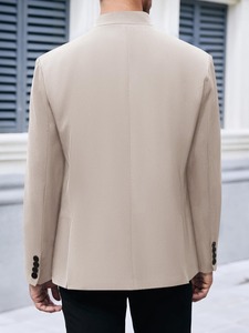 Chaqueta Janker Bávara Clásica para Hombre, Chaqueta Tradicional Alemana Trachtenjacke, Cuello Alto, Chaqueta Formal Alpina Ajustada - Product Image 6