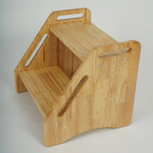 Vietnam Origin Waterproof Rubber wood Two <b>Step</b> <b>Stool</b> at Competitive Price - Product Image 1