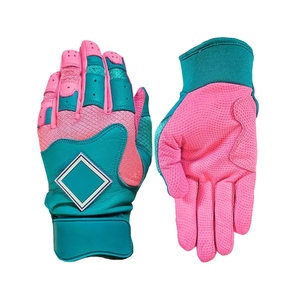 Wholesale Baseball Softball Batting Gloves High Quality 100% Leather Durable Breathable Left Handed Men Women Custom Colors Logo - Product Image 2