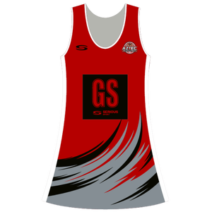Robe de netball courte imprimée pour femmes, uniforme léger, respirant, tissu anti-humidité - Product Image 2