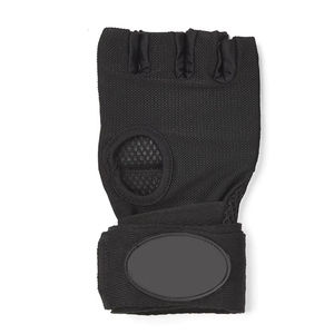 ถุงมือปั่นจักรยานหนังครึ่งนิ้ว โลโก้สั่งทำได้ บุเจล ซับเหงื่อ สายรัดข้อมือปรับได้ ป้องกันรังสียูวี คุณภาพสูง - Product Image 2