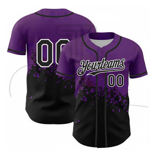 เสื้อเบสบอลเสื้อเจอร์ซีย์คุณภาพสูงเสื้อเบสบอลโรงงาน - Product Image 3
