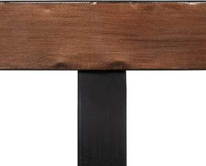 Modern Round Metal <b>End</b> <b>Table</b> with Criss Cross Base Bronze <b>Black</b> Finish Accent <b>Table</b> for Living Room Bedroom Office Decor - Product Image 2